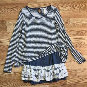 **SOLD** Adorable layered Matilda Jane top